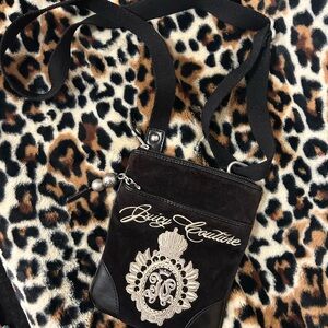 Juicy Couture Vintage Black Crossbody Bag.